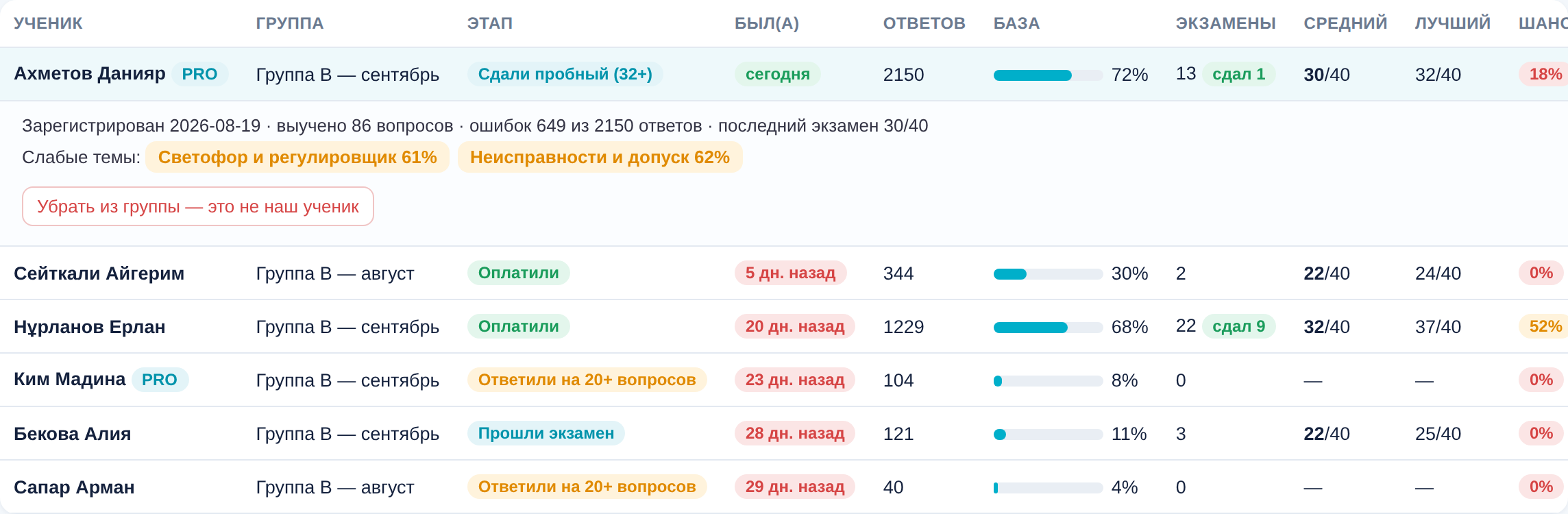Следите за группой