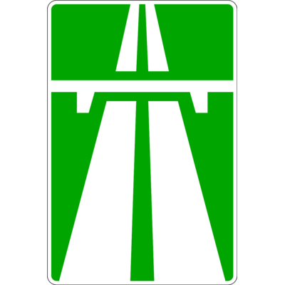 5.1 «Автомагистраль» белгісі